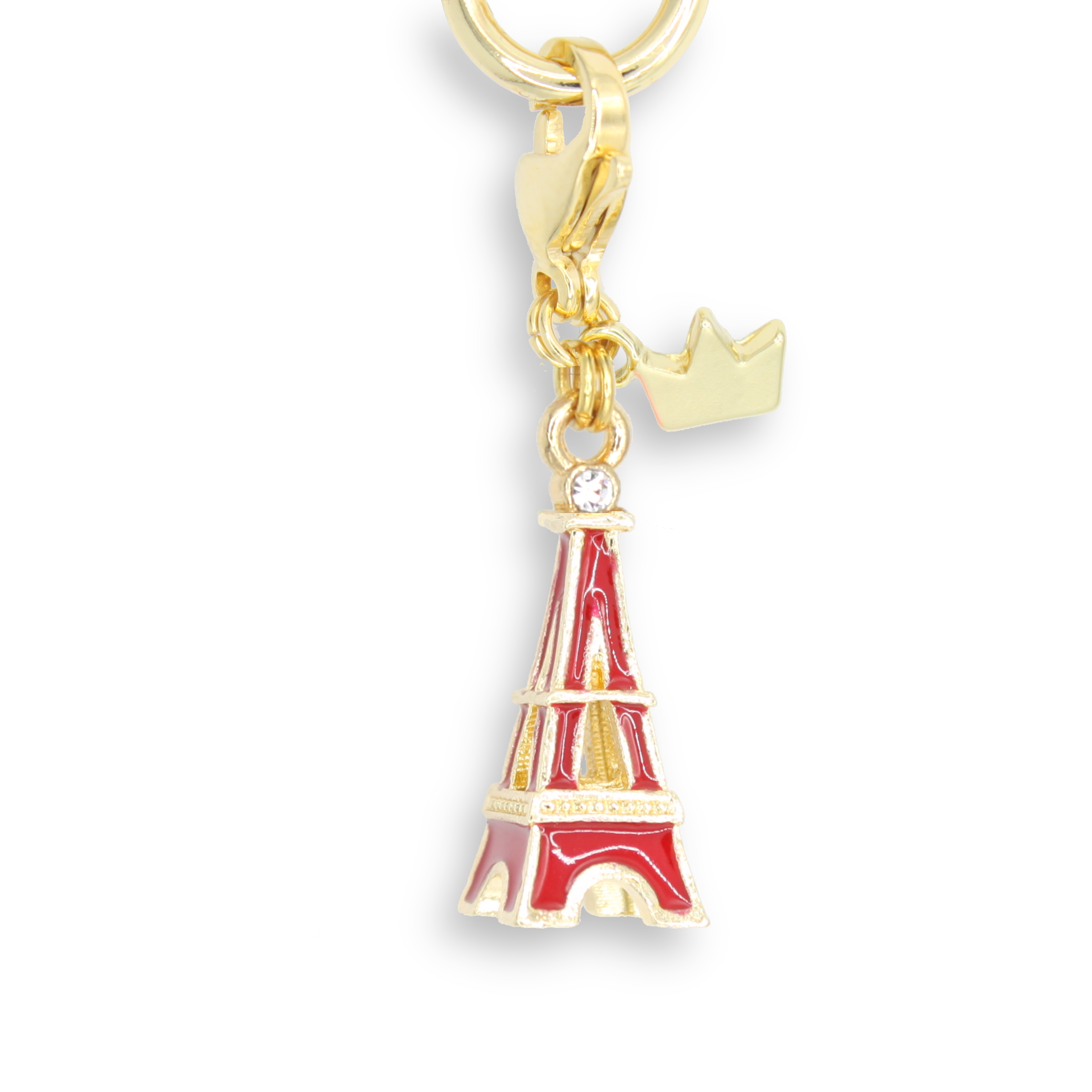 Braided Friendship Charm Bracelet in Brown - Eiffel Tower - Wing - Crown -  Heart - Star - Key - Bunny – ShopAA