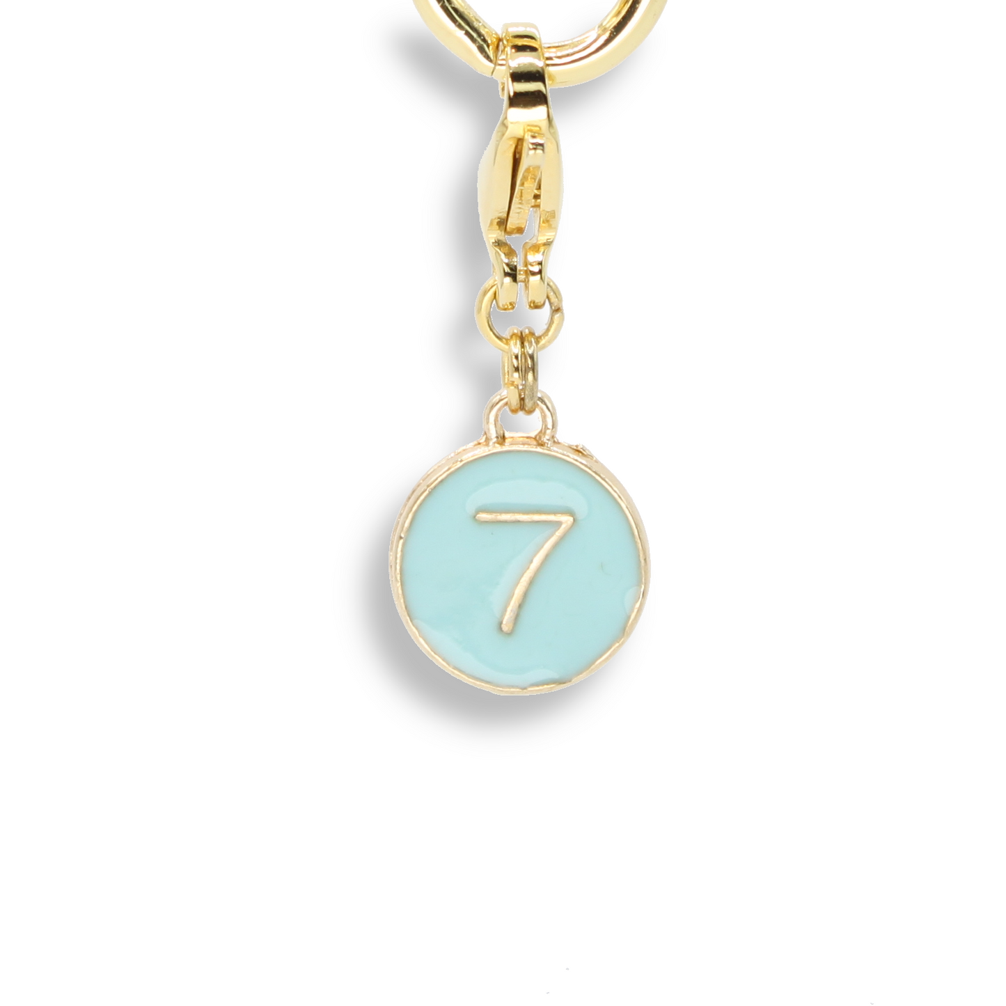 Number 7, Light Blue