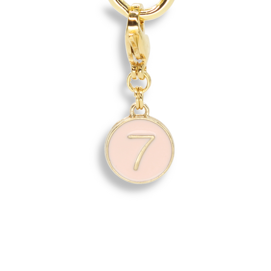 Number 7, Light Pink