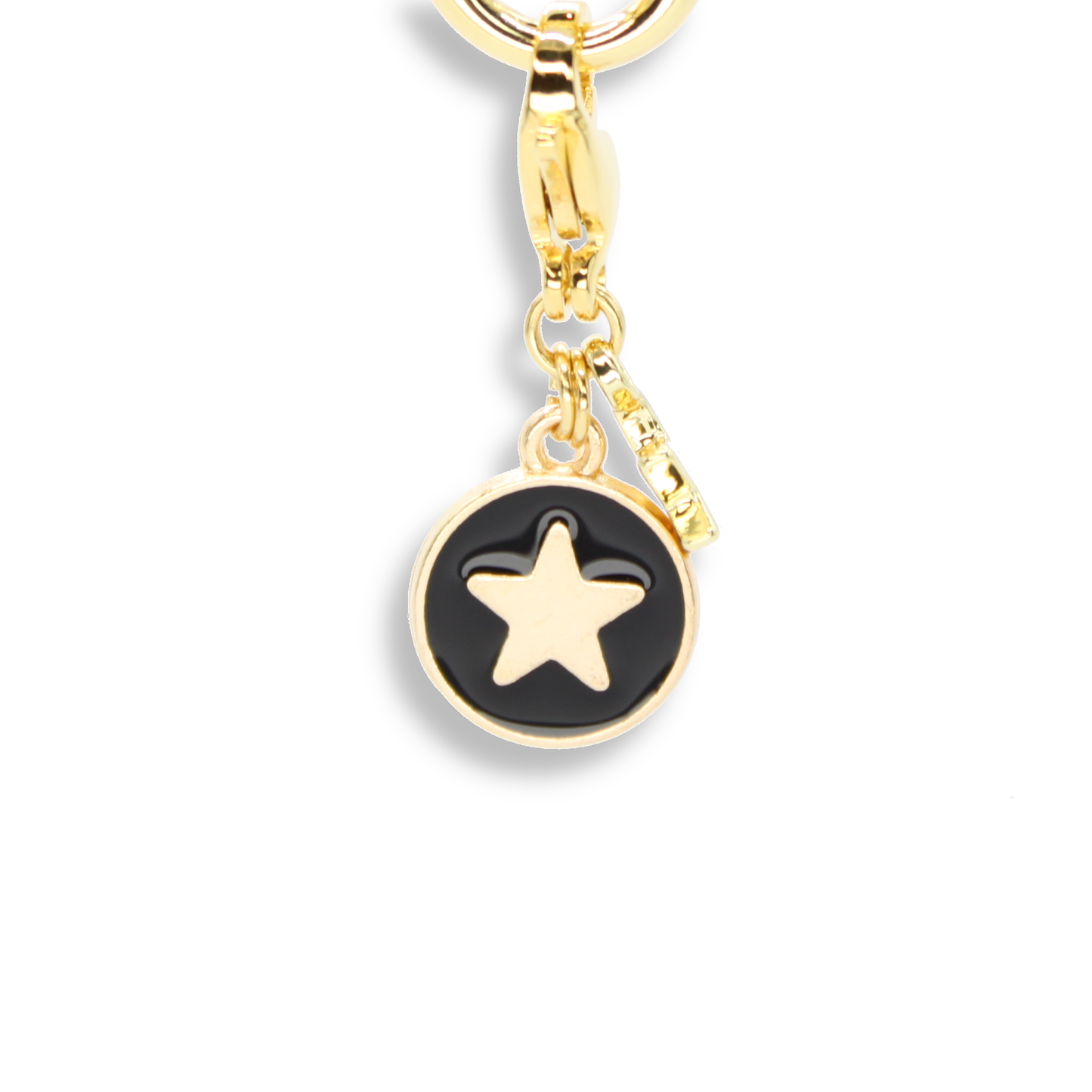 Star Coin Charm, Black