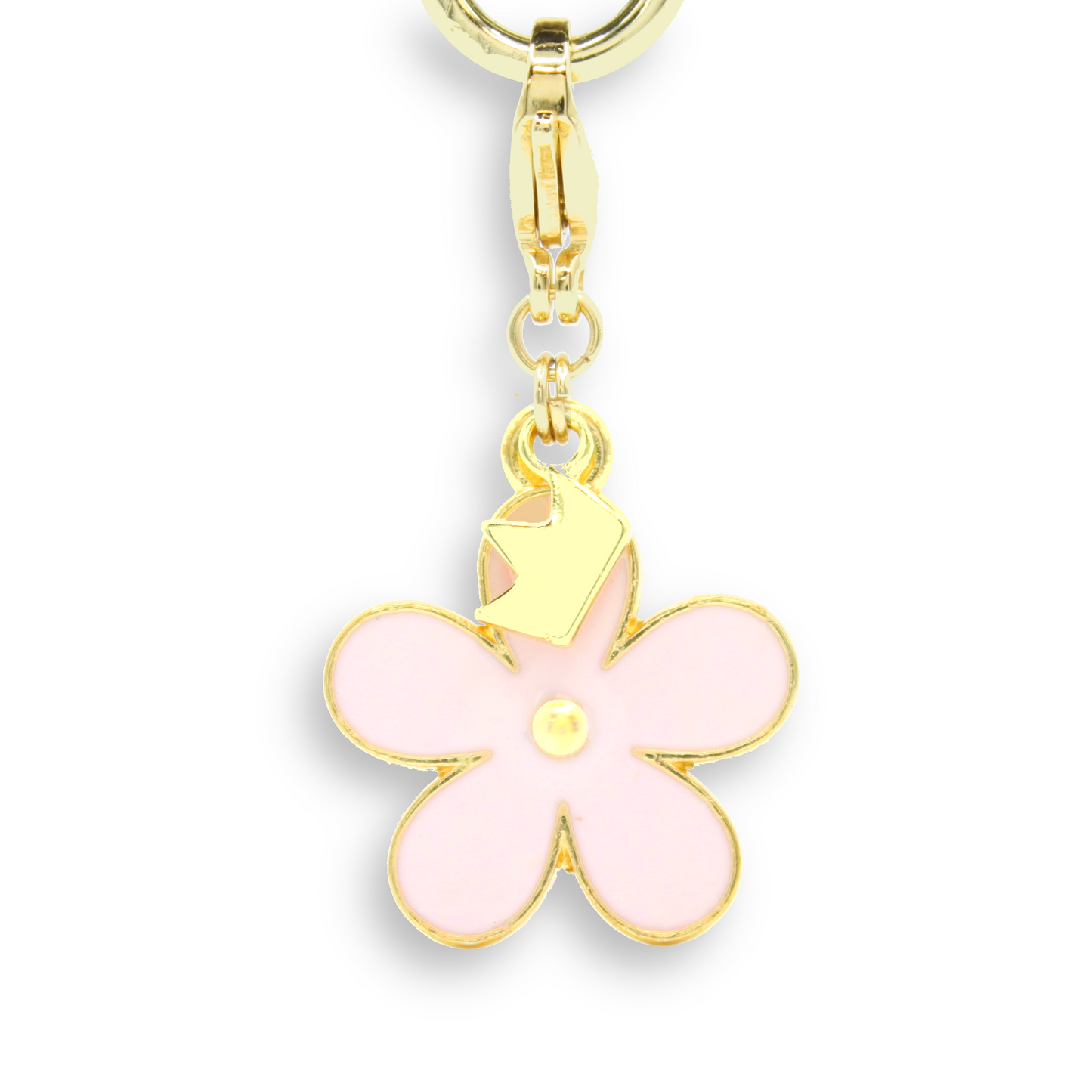 Little Robin Irish Wildflower Charm, Light Pink