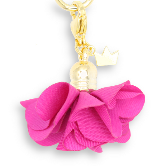 Flower Tassel, Hot Pink