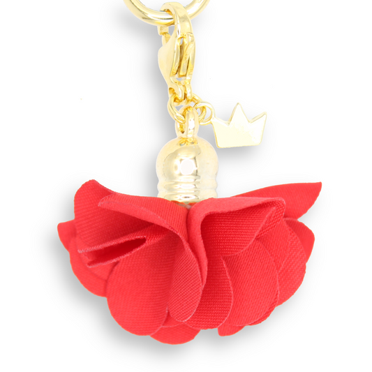 Flower Tassel, Red