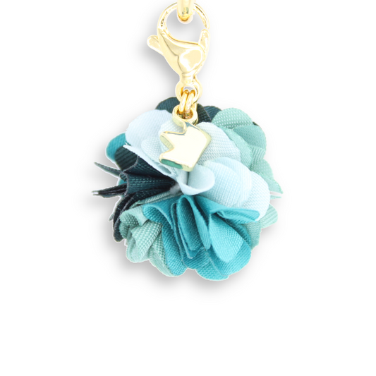 Expressive Flower Ball, Teal