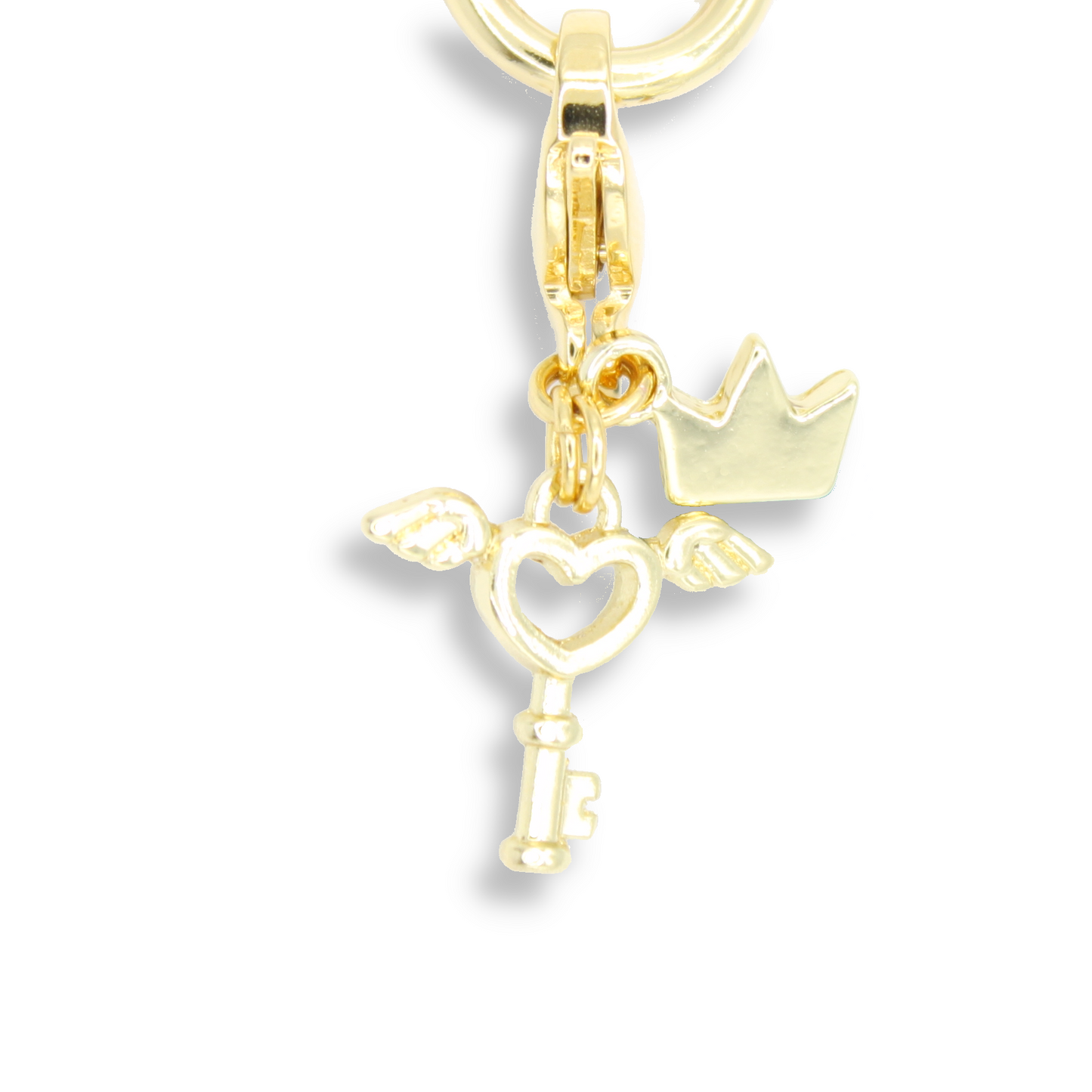 Angel Key Charm