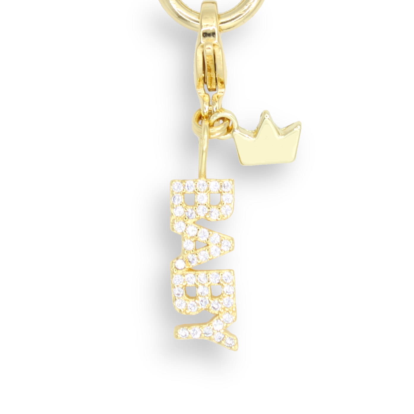 18K Gold Plated BABY Charm