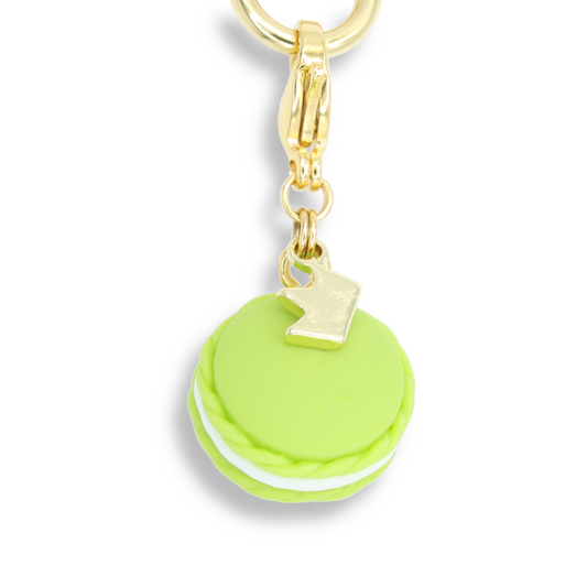 Green Tea Macaron Charm