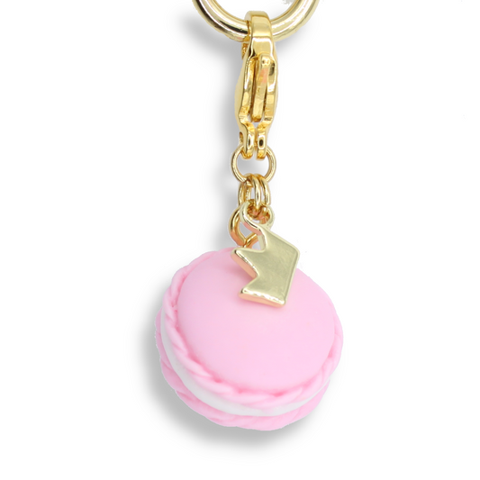 Strawberry Macaron Charm