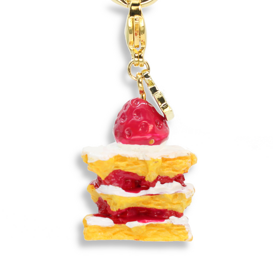 Strawberry Napoleon Cake Charm